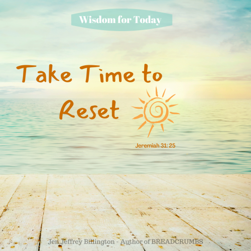 Take Time to Reset